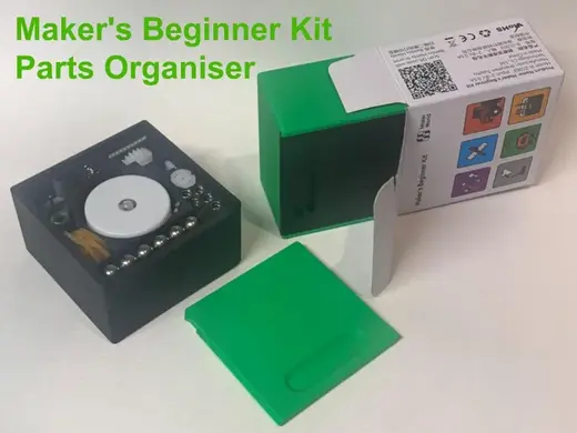 Maker's Beginner Kit Parts Organiser