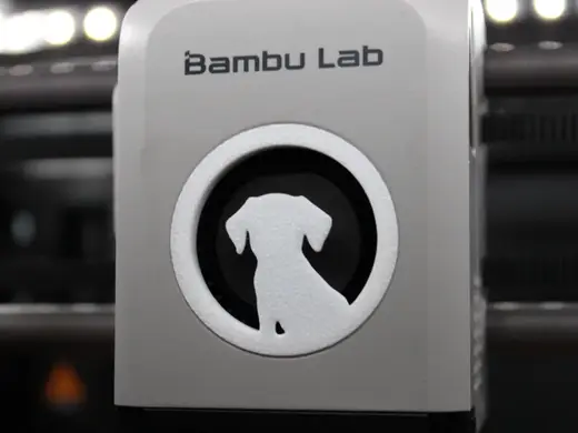Dog fan cover for X1C / P1S / P1P #7