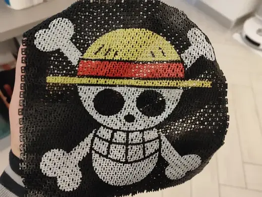 Fidget Fabric Sheet - One Piece JollyRoger Edition