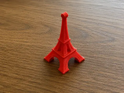 Eiffel tower keychain