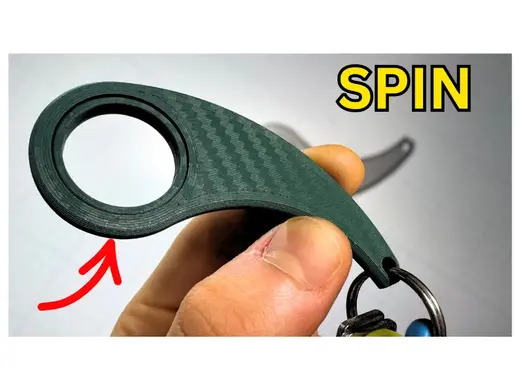 Simple Key Spinner Fusion Tutorial Included