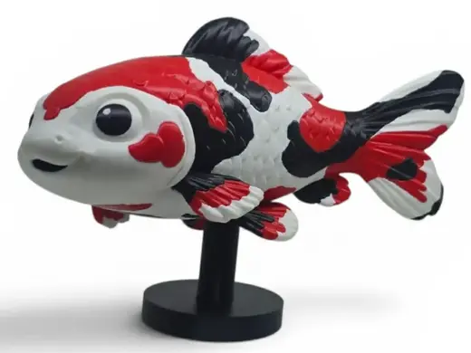 Desktop or Garden KOI fish buddy custom paintable