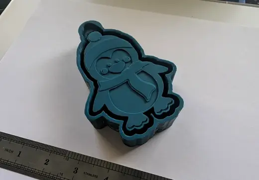 Penguin Freshie Mold Housing