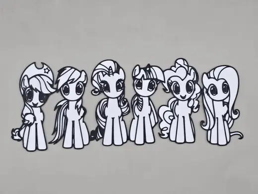 My Little Pony Horse Friends Coloring