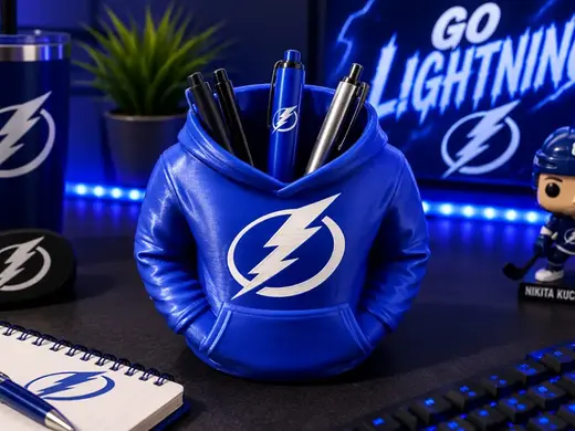 Tampa Bay Lightning Hoodie Pen Holder