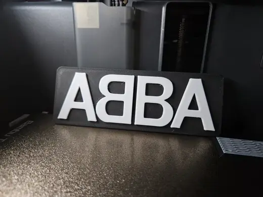 Abba Sign