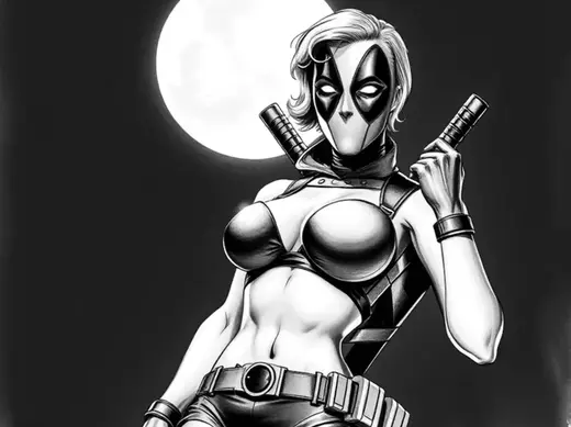 Hueforge DeadPool Woman