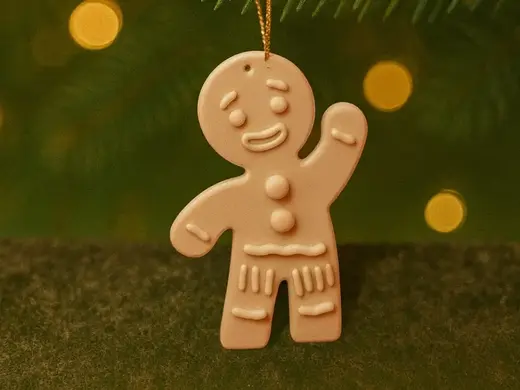 Christmas Ornament – Gingerbread Man