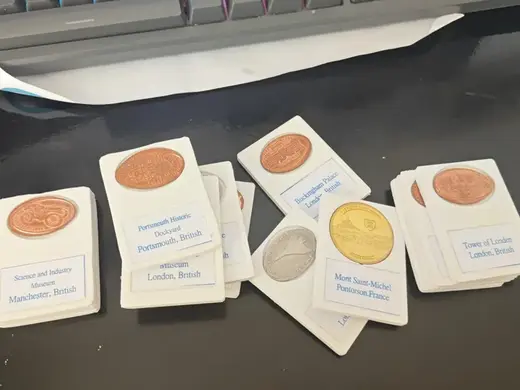 Pressed Penny/Pressed coin Display