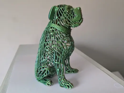 American Bulldog Voronoi