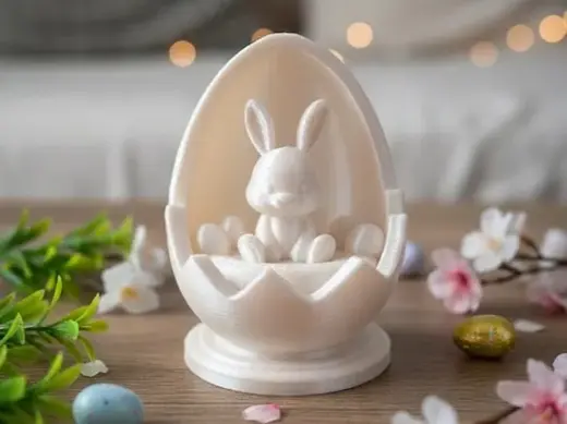 Osterhase im Ei – Perfekte Frühlings-Deko
