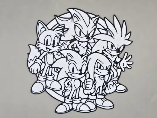 Sonic Universe Coloring Creative Craft