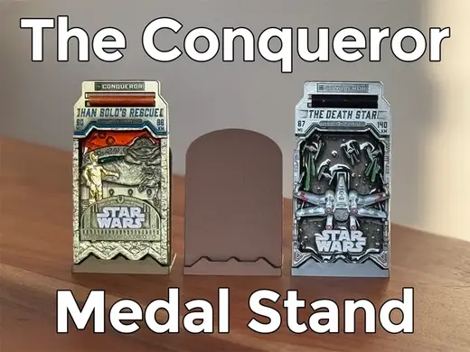 Conqueror Medal Stand / Display