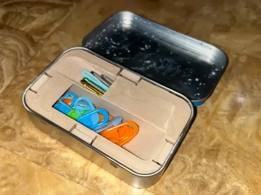 Crochet Notions Organizer - Altoids Tin Insert