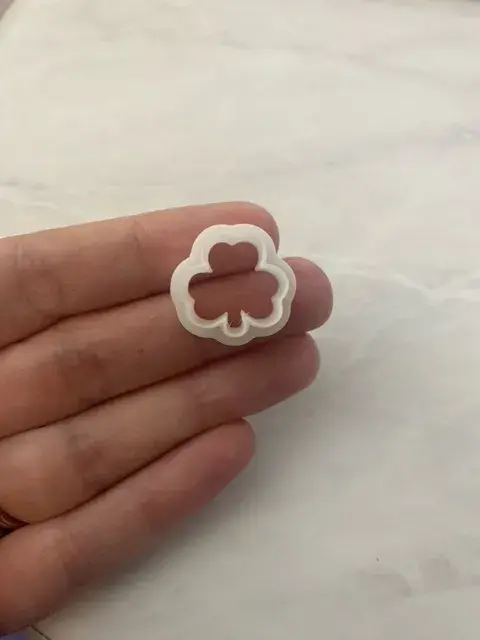 Polymer Clay Cutter - Clover Shamrock