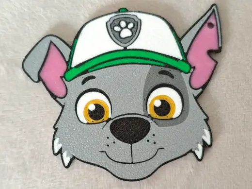Paw Patrol Rocky - keychain