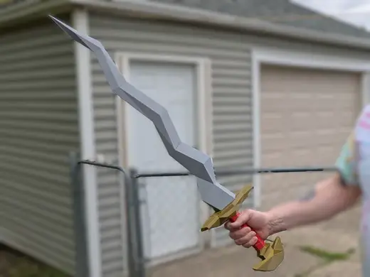 OSRS Osmunten's Fang full size sword - Runescape