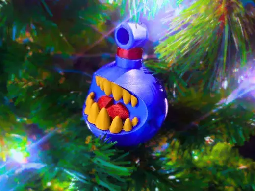FHW 2025 Yuletide Monster Ball Ornament