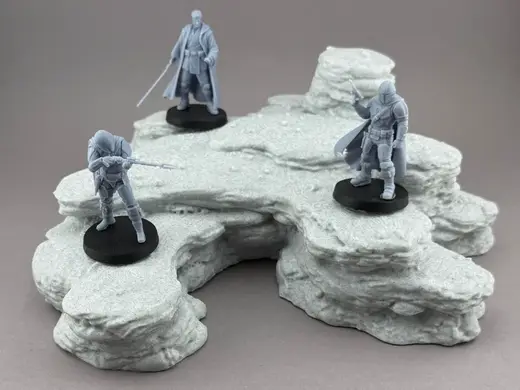 Star Wars Legion Desert Landscape Terrain