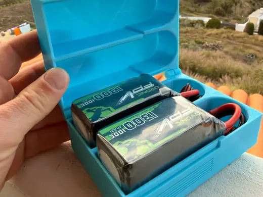 2x OVONIC 1300mAh 6S Akku-Gehäuse - XT60 (PiP)