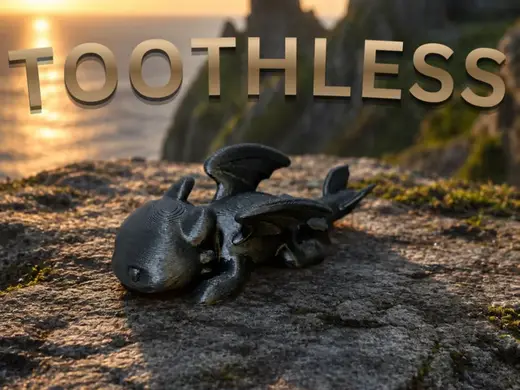 Articulated Toothless Dragon