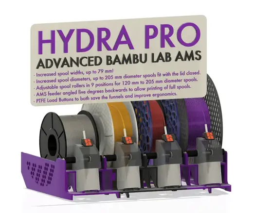 Hydra PRO - Advanced Bambu Lab AMS