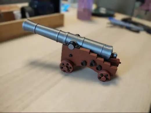1779 Naval Cannon - Building kit - NO AMS