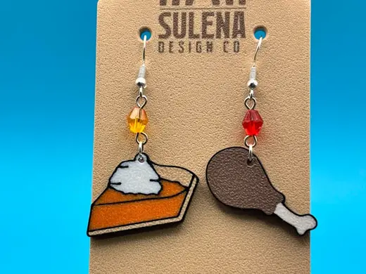 Thanksgiving/Holiday Dinner Earrings