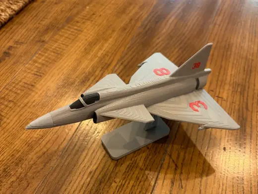 SAAB JA-37 Viggen Kit Card
