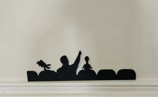 Mystery Science Theater 3000 silhouette