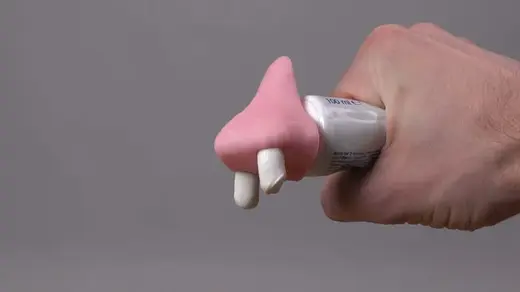 Nose Toothpaste Cap