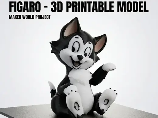Figaro – Modello 3D Stampa Veloce (AMS Ready)