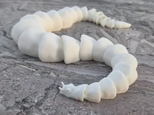 Fantasy Worm - Articulated
