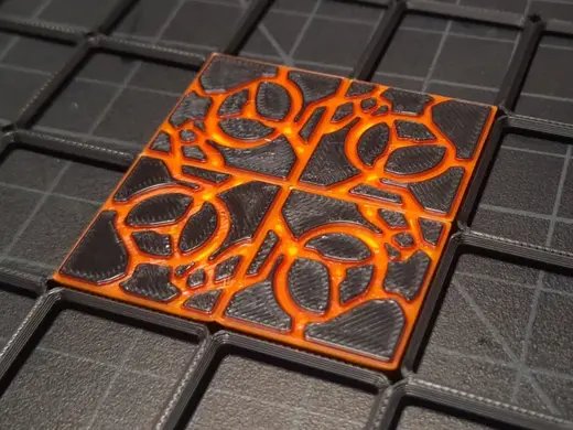 Magma Tiles For RPG Grids