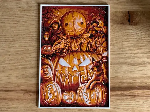 Trick 'R Treat (2007) Hueforge Movie Poster