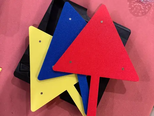 Red, Blue and Yellow Chords