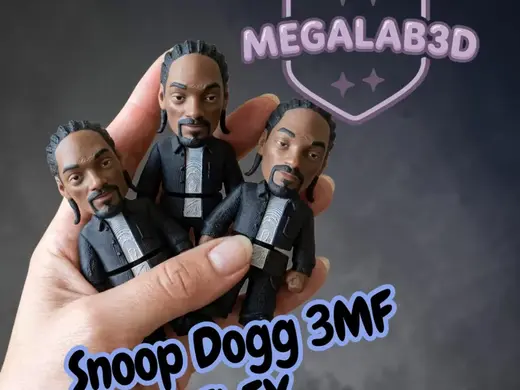 Snoop Dogg 3mf free MegaLab3D