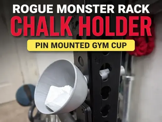 Rogue Moster Rack Chalk Holder | Pin Mounted Cup