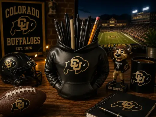 Colorado Buffaloes Hoodie Pen Holder