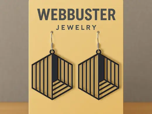 Monolith of Symmetry Earrings