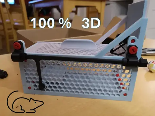Mouse trap 100% 3D - Capture and release