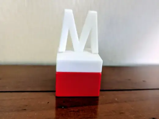 Alphabet Duplo compatible - Lettre M