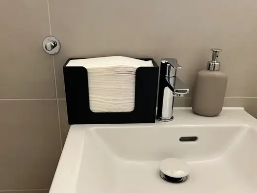 Simple Holder for Tork H2 Paper Towel Refills