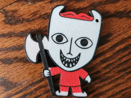 Lock (Nightmare before Christmas) keychain