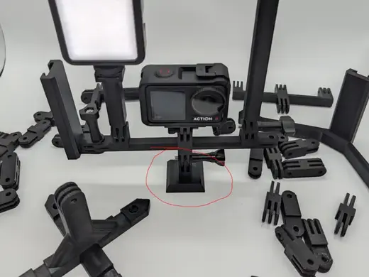 GoPro & DJI Action camera table stand and holder