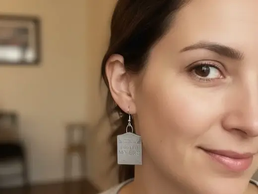 Michael Myers Judith Myers tombstone earrings