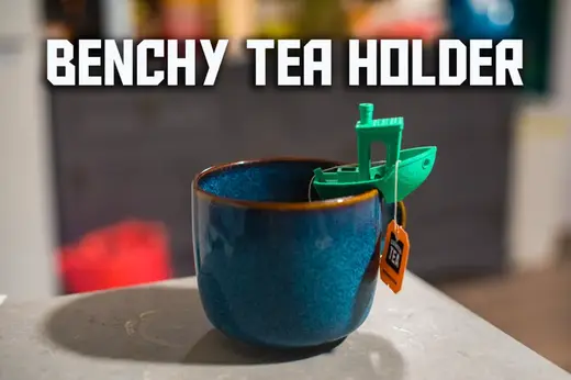 Benchy Tea Anchor - Teabag Holder