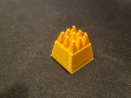 9 spikes keycap