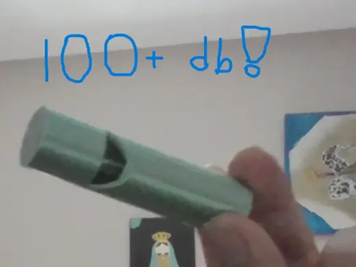 Cylinder Whistle (OVER 100+ DECIBELS)