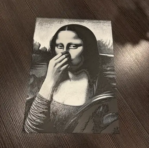 Hueforge Mona Lisa